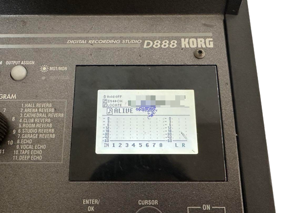 KORG MTR D888 8-track Digital Recorder Black Very Good | eBay KORG MTR D888 8-track Digital Recorder Black Very Good | eBay