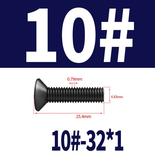 Countersunk Head Allen Key Screw UNC / UNF Steel Flat Head Hex Socket Bolts - Picture 59 of 89