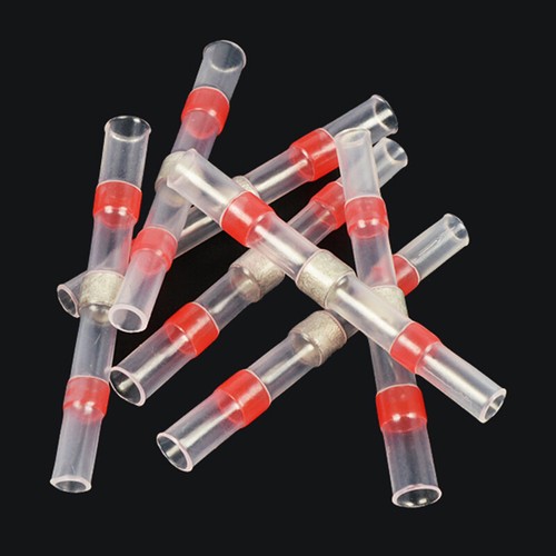 1200Pcs Waterproof Solder Sleeve Heat Shrink Seal Wire Connectors Butt Terminals - Picture 11 of 12