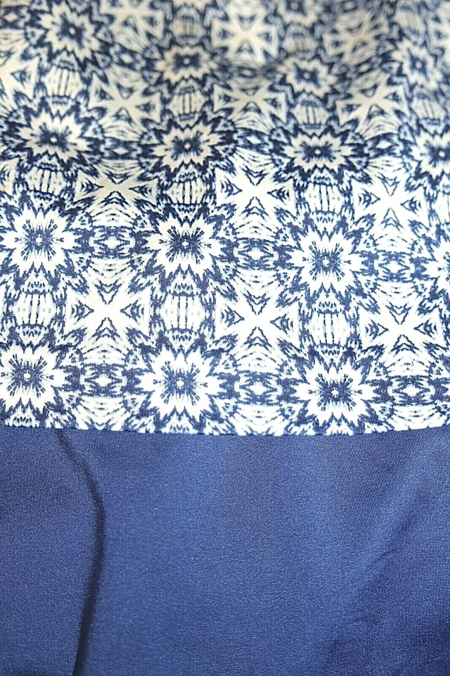 APT 9 Swimsuit One Piece Tankini Blue White Tummy Control Adj Straps 3X *VG+++ - Image 3 of 4