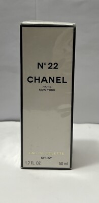 CHANEL Eau de Toilette Spray N°22 50ML Chanel N°22 Chanel perfume - a fragrance for women 1922