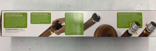 CAMCO RV Sanitation Brown Heavy Duty 10 ft Sewer Hose 39621 - Picture 2 of 2