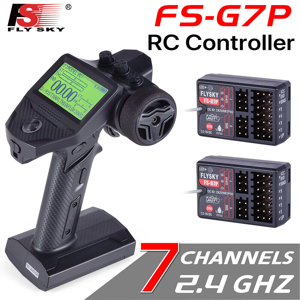 Flysky G7P 7CH Sender-Empfänger R7P FS-R7P 2.4Ghz für RC Auto Boot Roboter