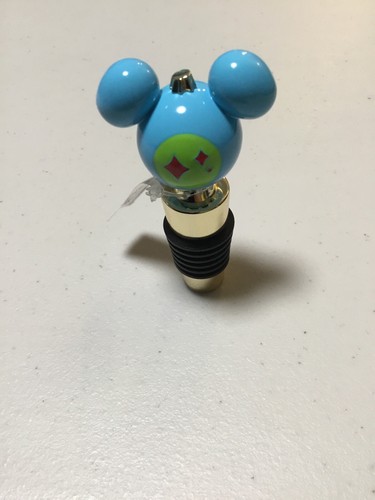Disney Parks Mickey Symbol Urlaub Weihnachten blau Metall Flaschenverschluss neu mit Etikett - Bild 3 von 4