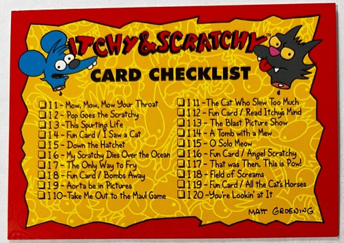 1994 Skybox The Simpsons Series 2 Trading Cards - Complete Your Set - Picture 49 of 66