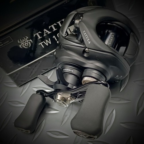 DAIWA【24 TATULA TW 100L】L-H 6,3:1 GR gebrauchte Baitcastrolle "Ex++" Zustand Mit Box - Bild 2 von 17