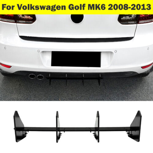 Rear Bumper Lip Diffuser Side Splitters Spoiler For VW Golf 6 2008-13 2012 2011 - Picture 14 of 14