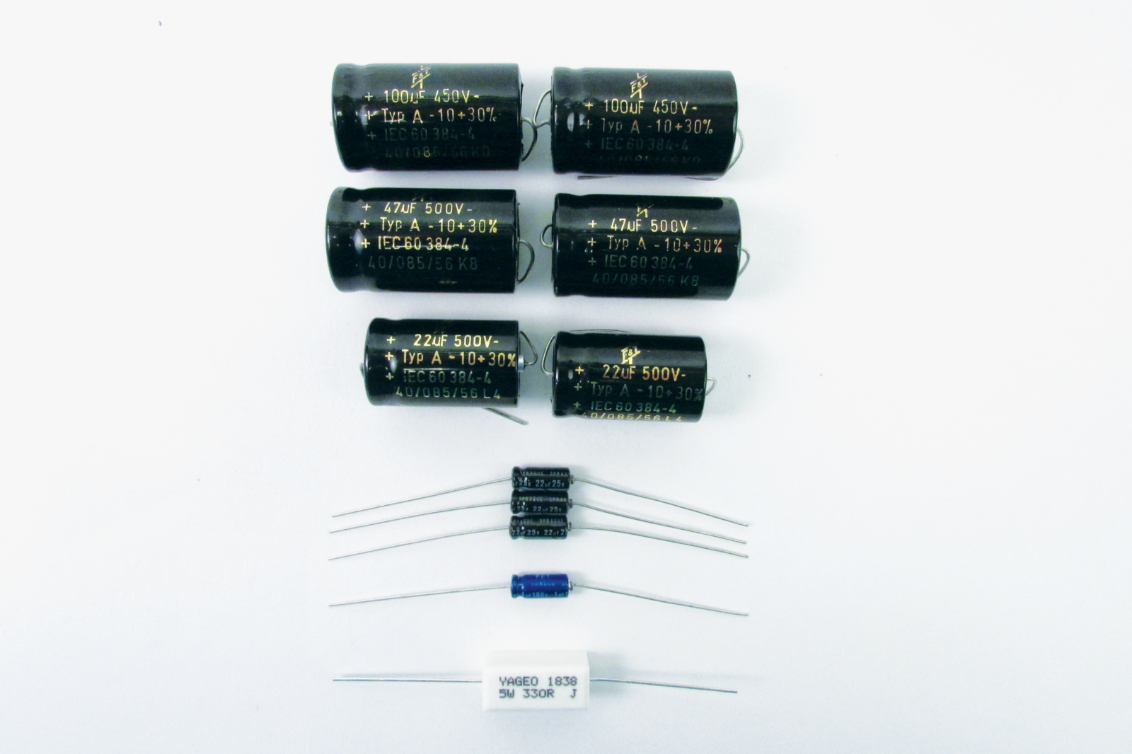Fender Hot Rod DeVille Re Cap Kit - by Fromel Fender Hot Rod DeVille Re Cap Kit - by Fromel
