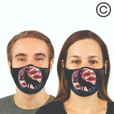 AMERICAN HOWL couples matching face masks - couple face mask 2 pcs