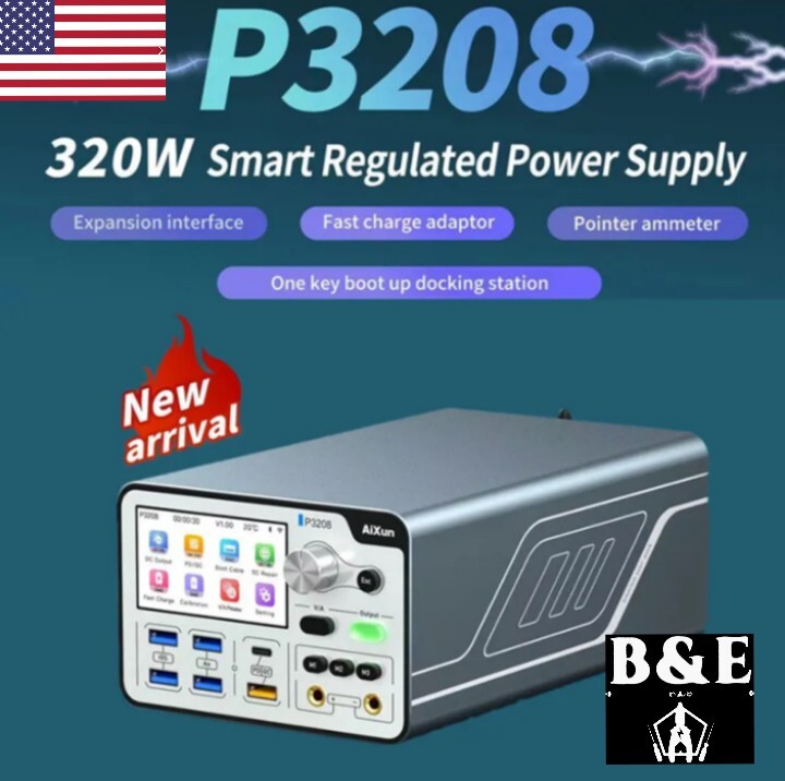 AiXun P3208 320W Smart Regulated Power Supply 32V/8A Repair For