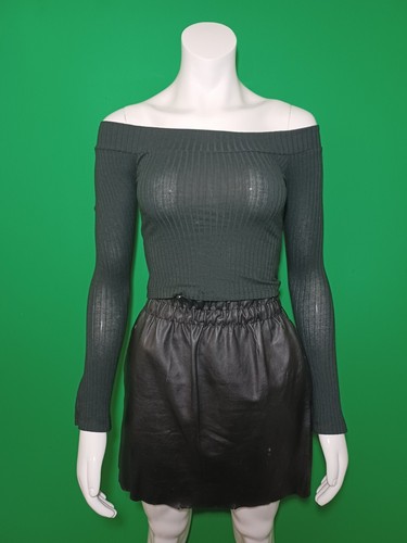 Women’s Silence & Noise Off The Shoulder Crop Top Size XS Orig 39.00 - Picture 1 of 6