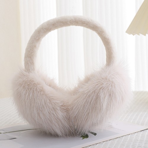 Fashion Foldable Earflap Winter Men Women Ear-Muffs Ear Cover Solid Thick Unisex - Foto 10 di 17