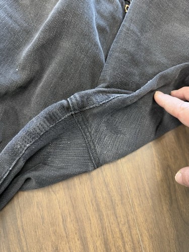 JEAN SHOP 34x30 MICK Selvage Selvedge Black Straight Leg Jeans Read - Picture 8 of 9