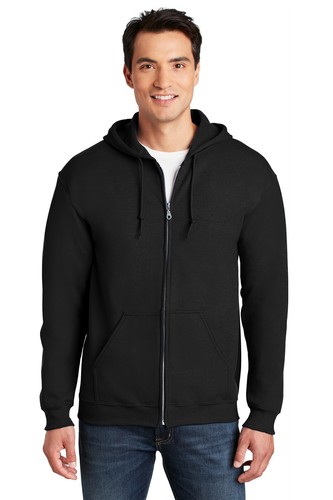Gildan G186 Mens Cotton/Polyester Heavy Blend Full Zip Hooded Sweatshirt - Picture 11 of 135