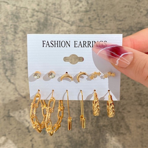60 pairs wholesale Earrings Pearl Gold Tone Ear Studs Dangle Elegant Women - Picture 3 of 9