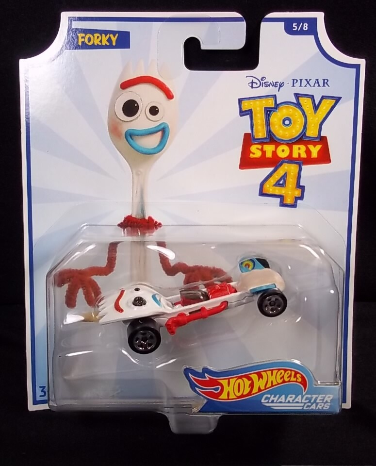 Hot Wheels Toy Story 4 Forky diecast character car NEW | eBay
