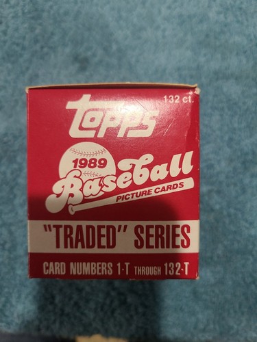 1989 Topps Traded Baseball Set 132 Cards Griffey Jr. Sanders RC, Ryan Traded - Bild 3 von 4
