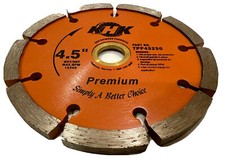 4.5 Inch Tuck Pointing for mortar removal between bricks and blocks