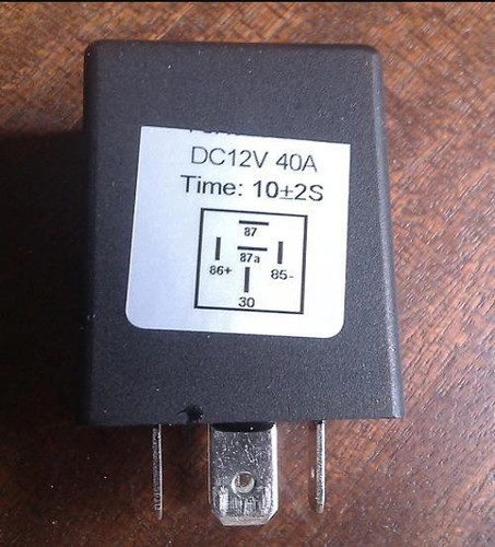 Time Delay Relay 30a Automotive 12v 5 Pins 3/10 Seconds on Delay Relays Spdt - Picture 24 of 24
