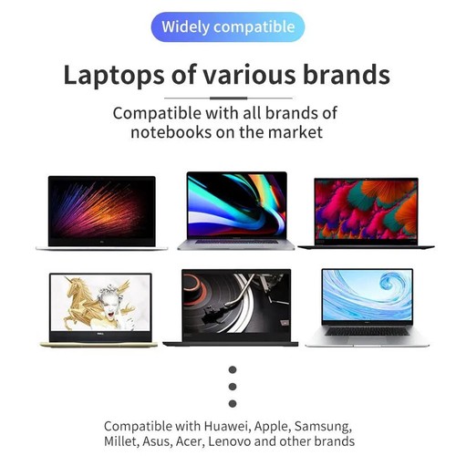 8 Gear Foldable Laptop Stand Holder Portable Bracket Laptop Cooler Accessori _af - Afbeelding 12 van 15