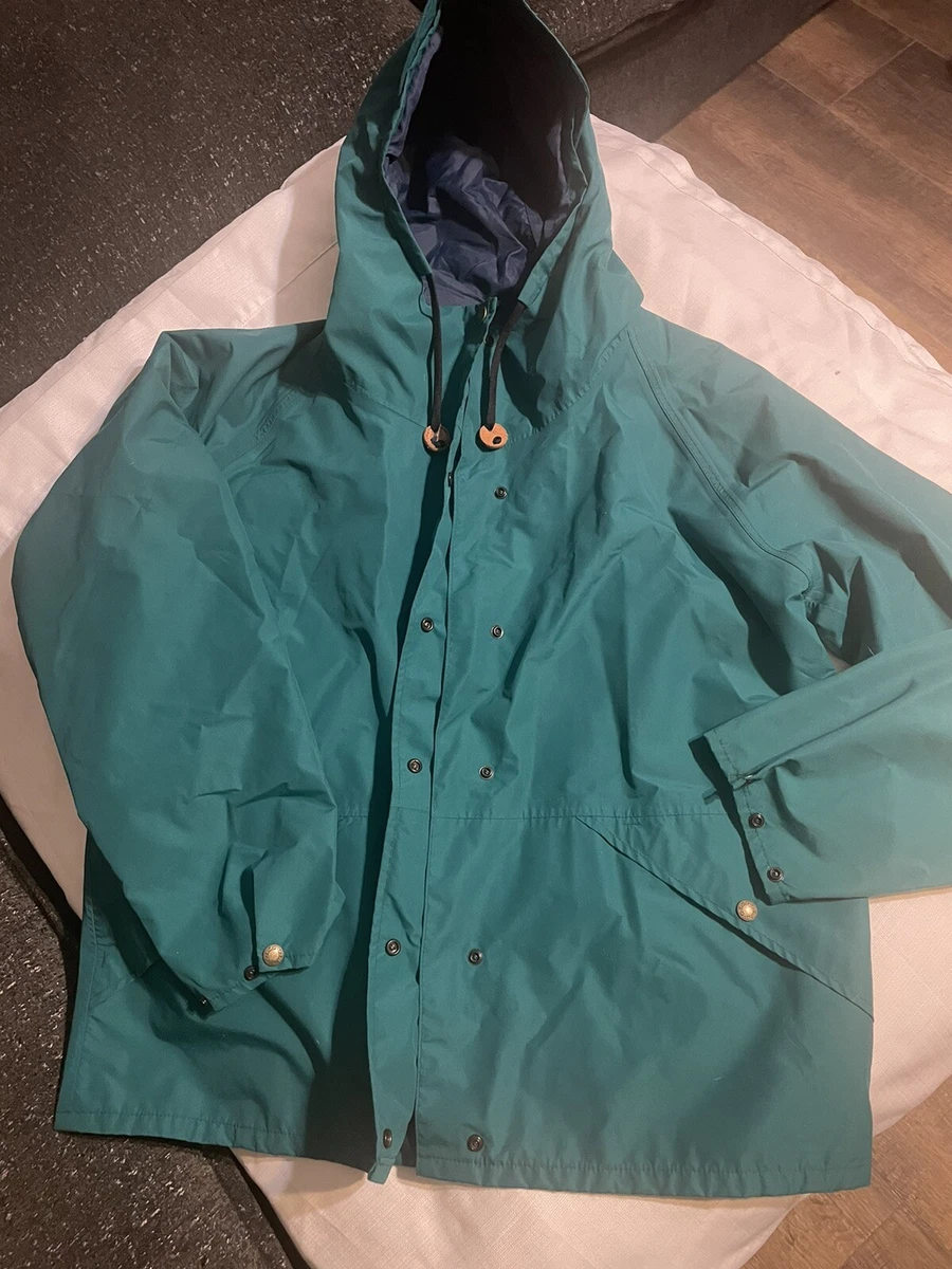 Vintage Cabela s Gore Tex Womens Jacket L Ski Snowboard Teal Rain