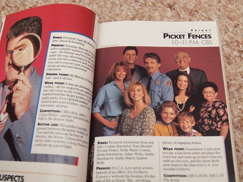Fall Preview TV Guide: 1990-1999, 10 issues; Winter Preview; Returning Favorites - Picture 10 of 24