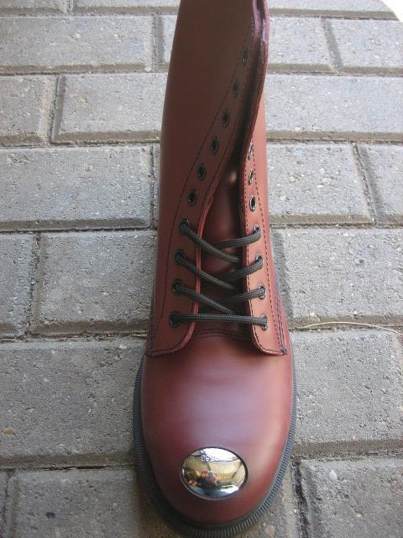 DR MARTENS 10 ciliegia buchi MAINE Rosso ciliegia 10 Cappa in acciaio 14604600 ORIGINALI 183e72 DR MARTENS 10 ciliegia buchi MAINE Rosso ciliegia 10 Cappa in acciaio 14604600 ORIGINALI 183e72