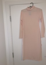 Boohoo Side Split Midi Dress Size 10