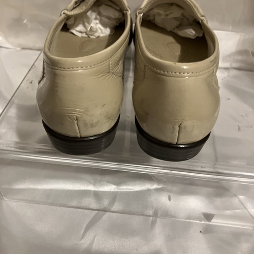Mocassino donna SAS "Metro" Horsebit Bone vernice pelle taglia 8,5 $174 - Foto 5 di 16