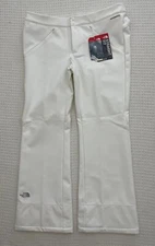 North Face Women Apex STH Soft Shell Snow Pants -Windwall-White-XL/REG MSRP $160