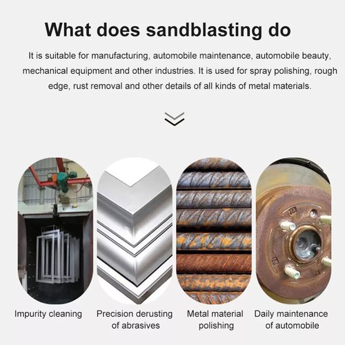 Portable Air Sand Blaster Gun Small Sandblasting Tool Handheld Spray Machine !! - Picture 8 of 14