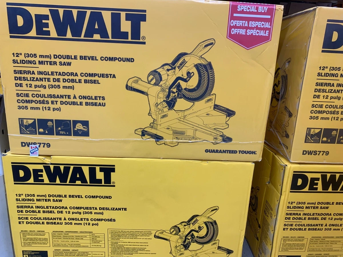 Dewalt 15 amp 2024 12 miter saw