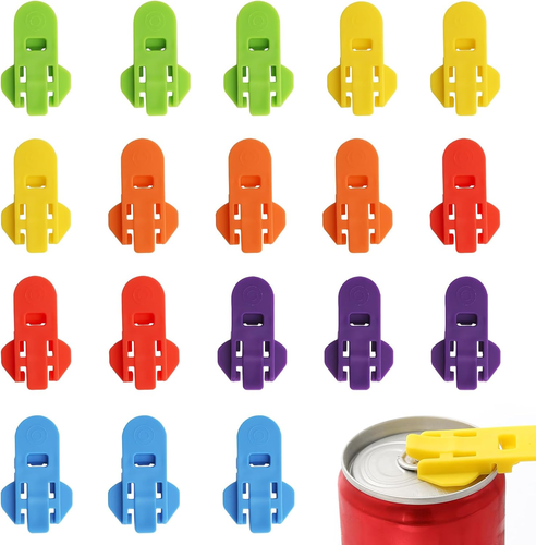 Easy Can Opener, 18 Pieces Color Manual Can Opener, Soda Can Opener, Beer Can Op - Picture 9 of 12