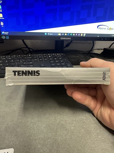 Atari HOME COMPUTER Video TENNIS TV CONSOLE ARCADE GAME 1987 *BRAND NEW SEALED* - Picture 4 of 5