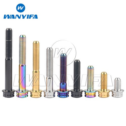 Tornillo brida de cabeza Torx Titanio M6x10 15 20 25 30 35 40 45 50 mm T30 Torx 6 piezas - Imagen 3 de 12