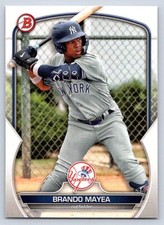 BRANDO MAYEA  YANKEES   2023 BOWMAN DRAFT #BD-66