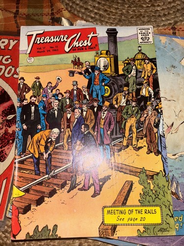 Treasure Chest Vol. 17 #15 March 29, 1962 . Solid Anti-Racism Story