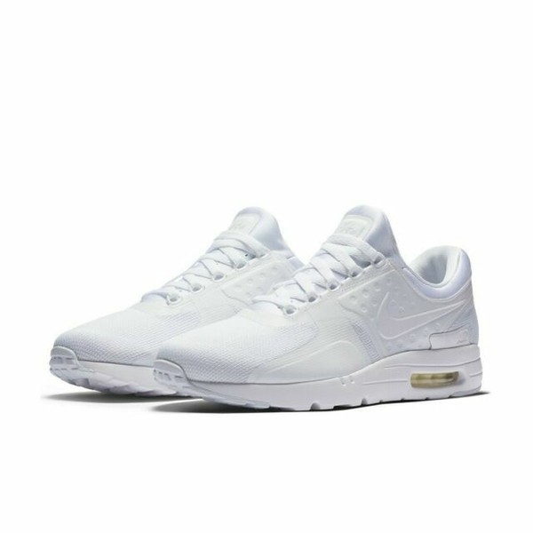 nike air max zero triple white