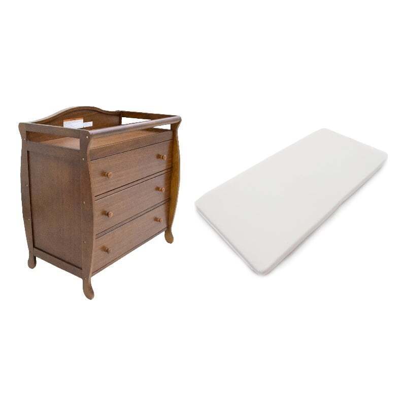 AFG Baby Furniture Grace 3 Drawer Changing Table with Changing Pad in Espresso eBay