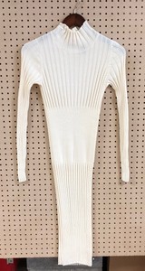 Moda-International-White-Sweater-Dress