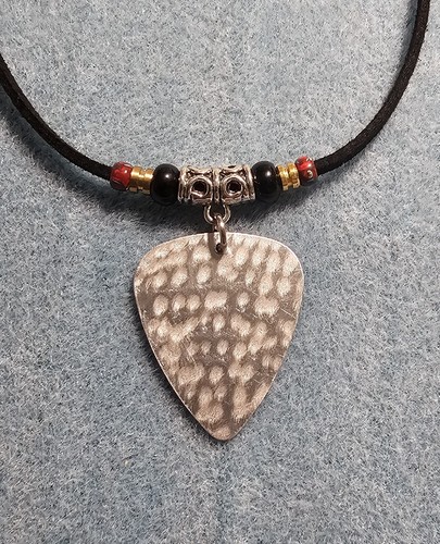 Hollywood Vampires Collana Chitarra Alluminio Pick - Foto 2 di 2