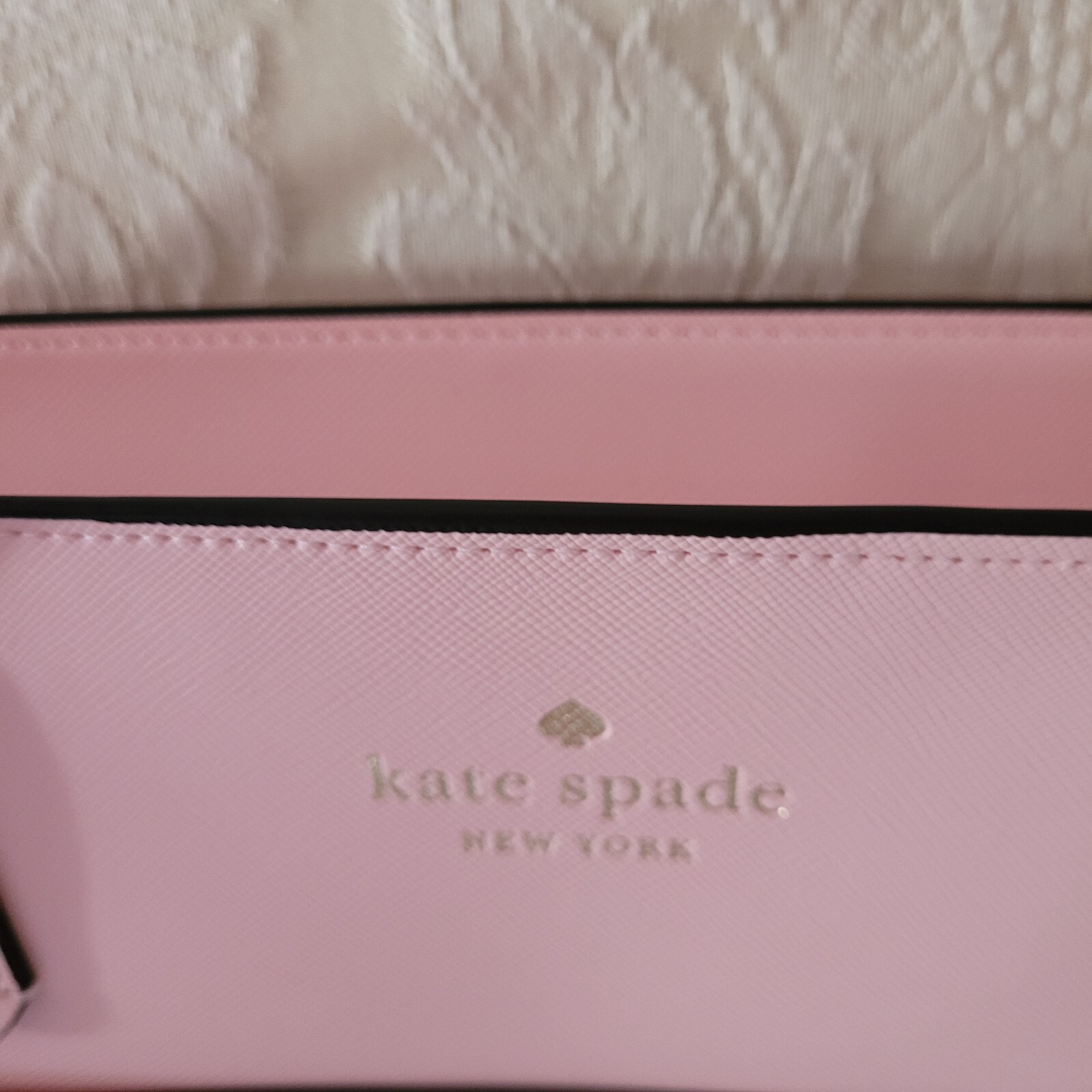 NWT Kate Spade. Daily Tote. Chalk Pink. Zip Closure. 