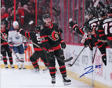 Ottawa Senators Jake Sanderson Autographed Signed 8x10 NHL Photo COA #3 Ottawa Senators Jake Sanderson Autographed Signed 8x10 NHL Photo COA #3