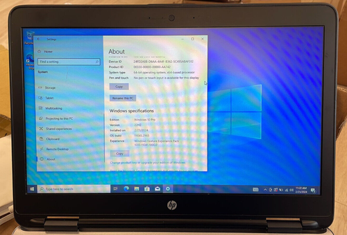 HP ProBook 640 G2 Core i7-6600u 16GB 1TB SSD Win10 Pro USB Port &Clicker Issue-4 - Picture 2 of 11