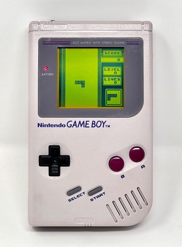 MINT Nintendo GameBoy Game Boy DMG-01 Complete In Box CIB Tetris SEE VIDEO - Picture 4 of 24