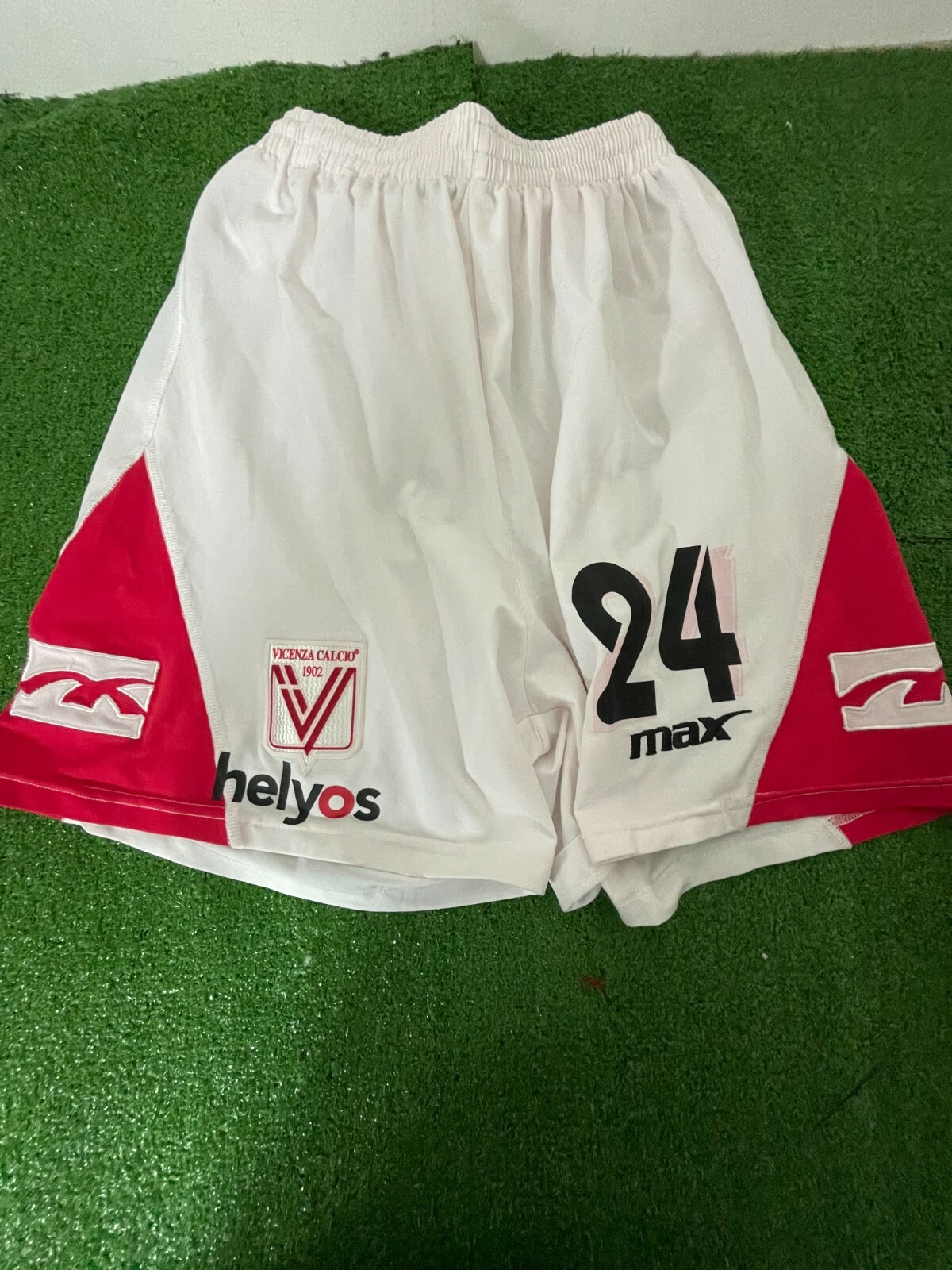 Shorts Vicenza No Shirt Match Worn Shirt Camiseta COA-image