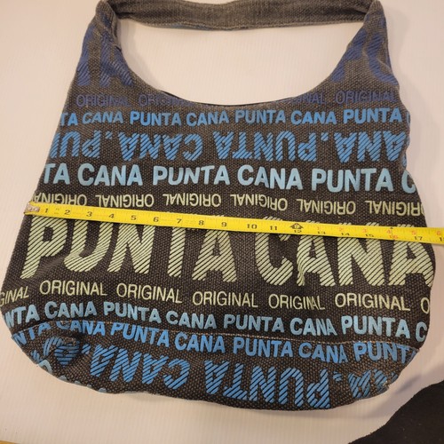 Borsa Robin Ruth Punta Cana originale souvenir tote bag tela con fodera in nylon - Foto 6 di 6