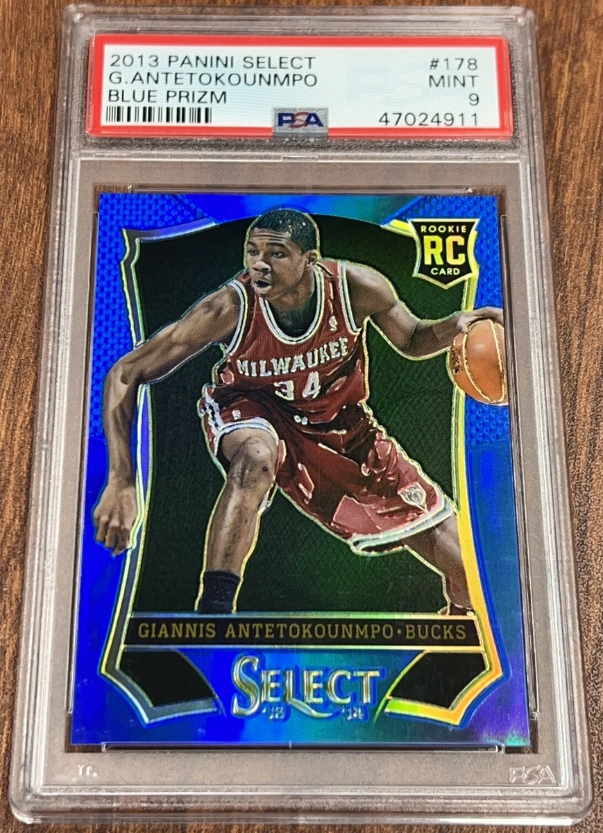 Giannis Antetokounmpo Basketball Grade 9 Rookie Sports Trading