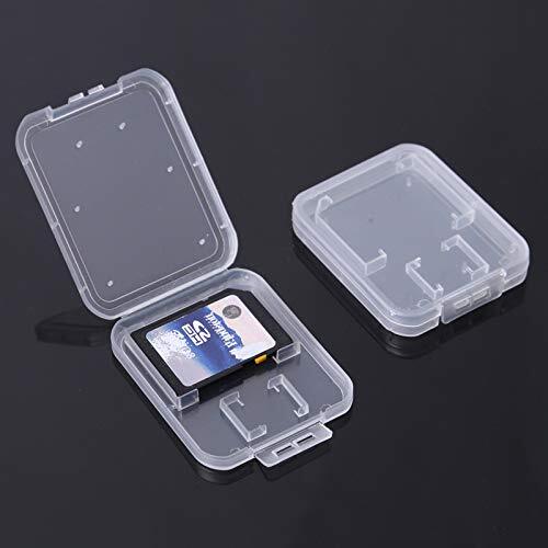 Boite Carte SD20 Pcs Étui pour Carte Mémoire en Plastique pour Micro SD TF SI... - Photo 3 sur 6