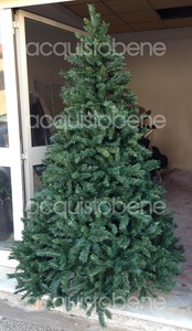 Albero Di Natale Finto Realistico.Albero Di Natale Artificiale Verde 150 180 210 240 270 Cm Realistico Folto Pino Ebay